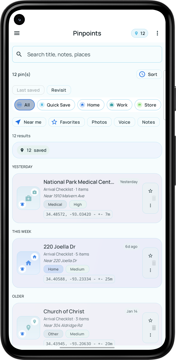 Pinpoint screenshot 2